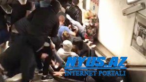 Roma metrosunda eskalator xarab oldu: 30 nəfər xəsarət aldı