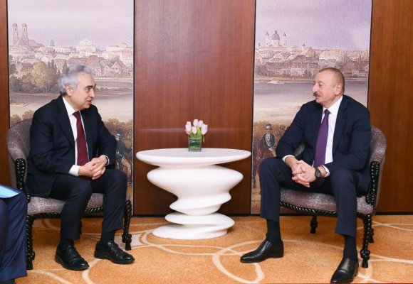 Prezident İlham Əliyev Beynəlxalq Enerji Agentliyinin icraçı direktoru ilə görüşüb - FOTO
