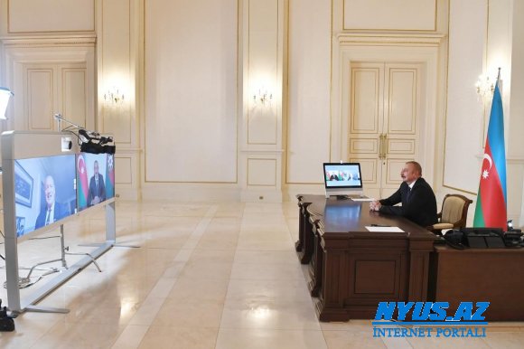 Prezident İlham Əliyevin Fransanın “Figaro” qəzetinə müsahibəsi - FOTO