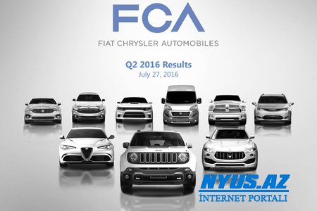 “Fiat Chrysler” 160 mindən çox avtomobili geri çağırır