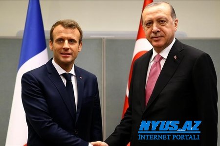 Ərdoğan Makronla danışdı: "Zeytun budağı"...
