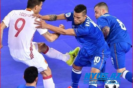 Futzal üzrə Azərbaycan yığması Avropa çempionatında mübarizəni dayandırıb