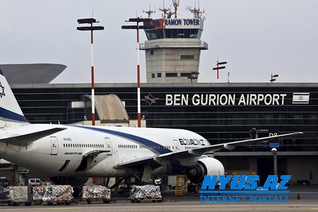 İsrailin Ben-Qurion beynəlxalq hava limanını fəaliyyətini dayandırıb