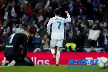 "Real" Ronaldunun het-triki sayəsində "Real Sosyedad"ı darmadağın edib