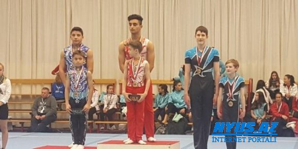 Azərbaycanın akrobatika gimnastları Belçikada qızıl medal qazanıblar