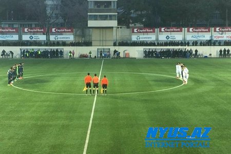 Yanğında ölənlərin xatirəsi "Sumqayıt"-“Qarabağ” oyununda yad edildi