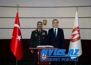 Azərbaycanla Türkiyə arasında hərbi-texniki əməkdaşlıq məsələləri müzakirə olunub