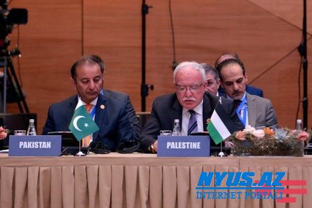 Fələstin xarici işlər naziri Bakıdan BMT-ni İsrailin dinc fələstinlilərə hücumlarını araşdırmağa çağırıb