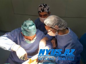 Azərbaycanda unikal əməliyyat: çənəsindən kəsib…