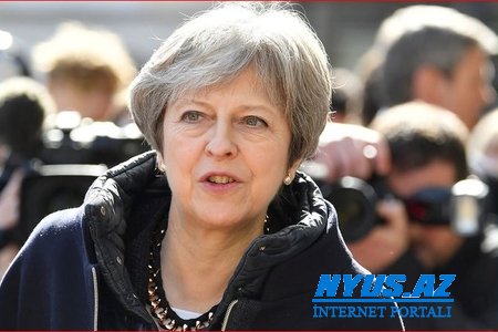 Mey: "Britaniya Suriyaya zərbə endirməklə öz milli maraqları müdafiə edib"