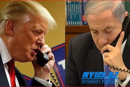 Tramp Netanyahu ilə İranın Yaxın Şərqdəki addımlarını müzakirə edib