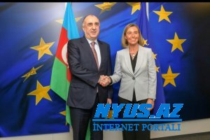 Azərbaycan XİN başçısı Federiko Mogerini ilə görüşüb