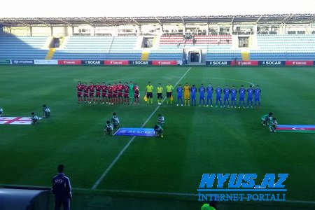 Azərbaycanın U-20 yığması Gürcüstan millisinə uduzub