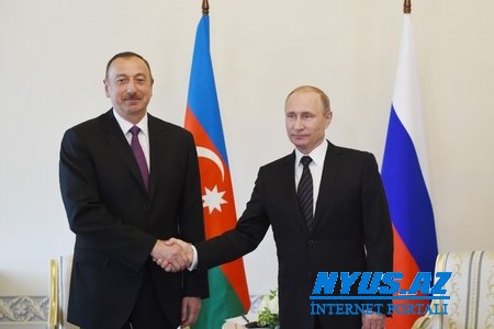 Vladimir Putin: Azərbaycan Respublikasının beynəlxalq aləmdə çox böyük nüfuzu var