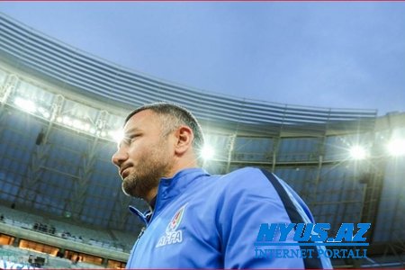 Qurban Qurbanov: "Futbolçuların məşqdə etdiklərini oyunda təkrarlaması məni razı saldı"
