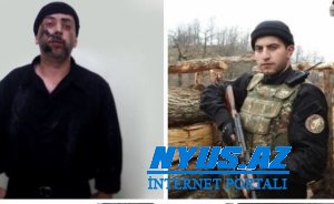 Qazaxda tutulan erməni xüsusi təyinatlısının fotoları