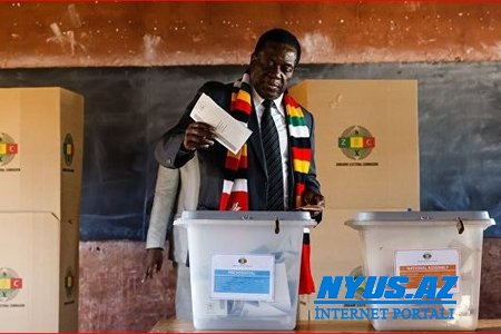 Zimbabvenin hazırkı lideri prezident seçkilərində qalib olub