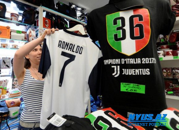 Ronaldunun futbolkasının satışı 6,5 milyon avro qazandırdı