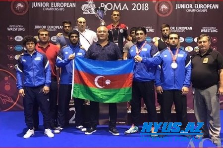 Azərbaycanın gənc güləşçiləri Avropa çempionatını 9 medalla başa vurub