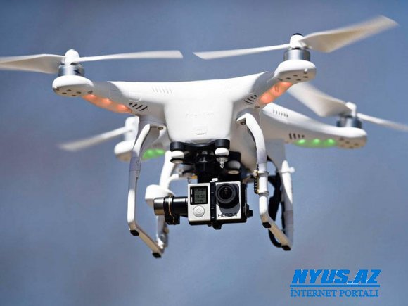 Çində dron polislər yol hərəkətini izləyir