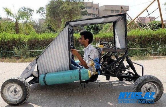 Hava ilə işləyən avtomobil yaradıldı - FOTO