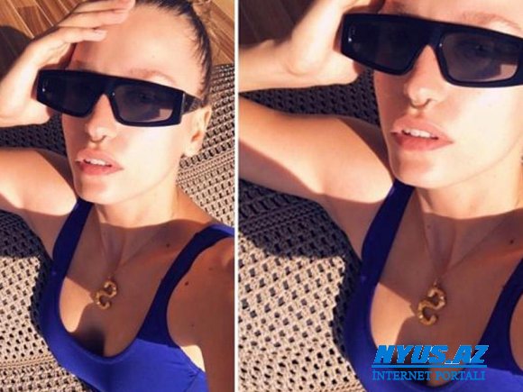Serenay bikinili fotosunu paylaşdı - Tətil bizim işimizdir - FOTO