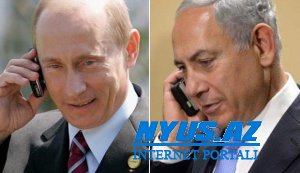 Rusiya prezidenti ilə İsrail baş naziri arasında telefon danışığı olub