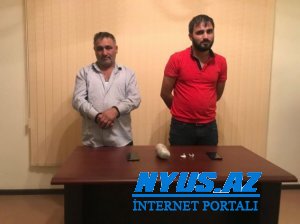 Sərhədçilər İrandan Azərbaycana narkotik keçirmək istəyən 3 nəfəri saxladı