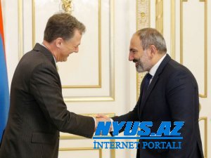 Paşinyanla Dövlət Departamentinin nümayəndəsi Qarabağ məsələsini müzakirə ediblər