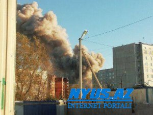 Rusiyada zavodda baş vermiş partlayış nəticəsində 4 nəfər həlak olub