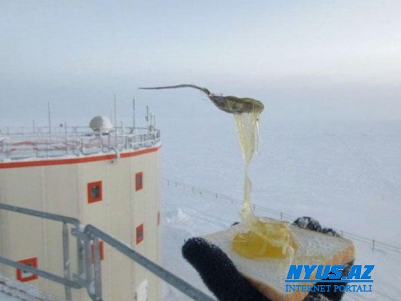 Planetin ən soyuq nöqtəsində yemək bişirsək nə olar? - FOTO