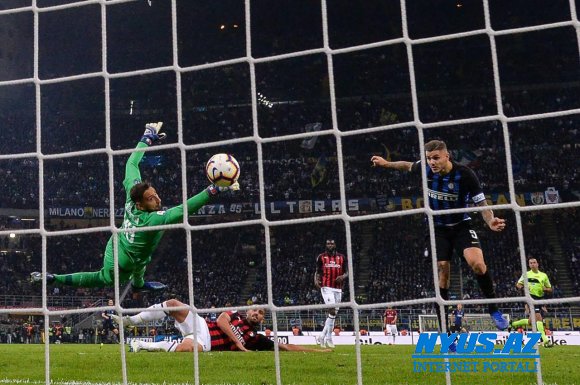 "İnter" 92-ci dəqiqədə vurduğu qolla "Milan"ı məğlub edib - FOTO