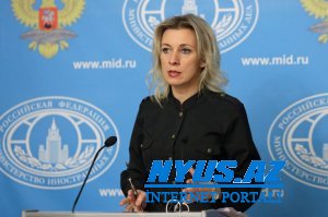 Mariya Zaxarova Qarabağ münaqişəsi haqda