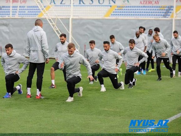 "Qarabağ" "Neftçi" ilə oyunun hazırlığına başladı - FOTO