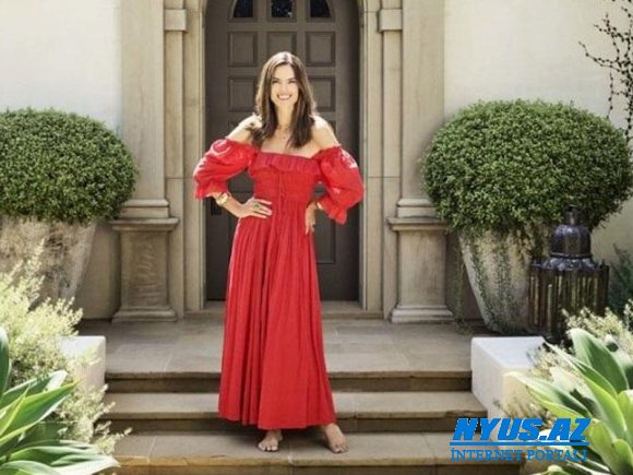 Bu da məşhur modelin özü qədər gözəl evi - FOTO
