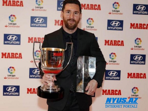 Messi mükafatlandırıldı