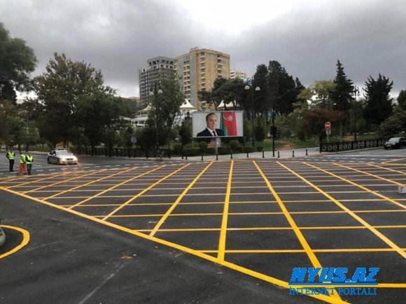 Bakıda 74 yol kəsişməsində sarı tor çəkiləcək