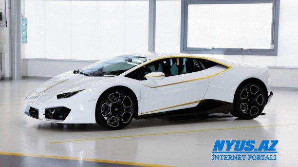 Roma Papasının "Lamborghini"si lotereyada uduşa qoyuldu