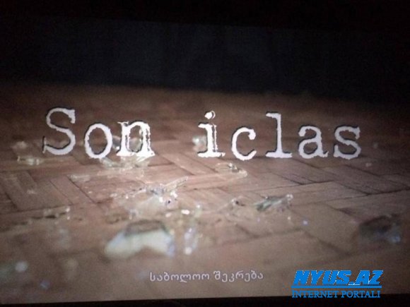 Tbilisidə "Son iclas" bədii-sənədli filminin təqdimatı olub