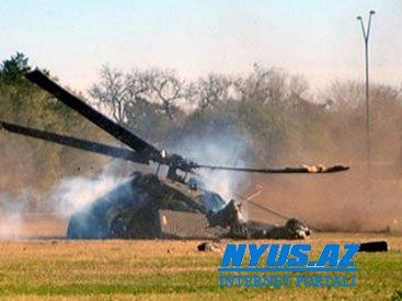 Meksikada helikopterin qəzaya uğraması nəticəsində 5 nəfər ölüb
