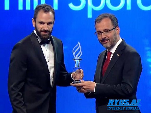 Ramil Quliyev Türkiyədə ilin idmançısı seçildi