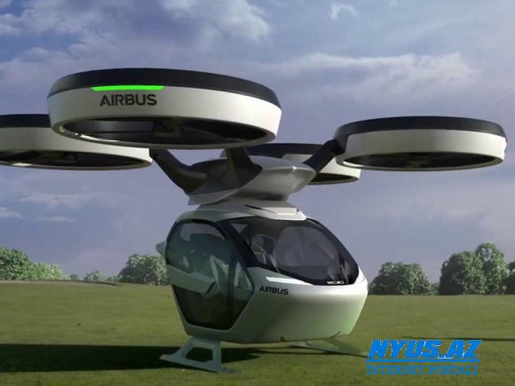 Airbus dronu yükləri gəmilərə çatdırmağa başlayıb