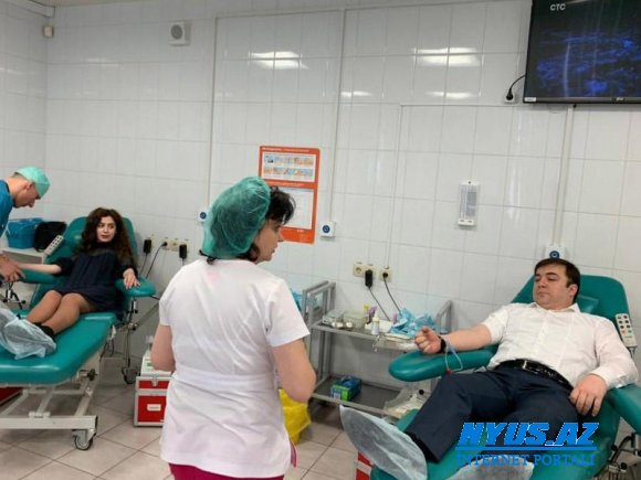 Heydər Əliyev Fondunun vitse-prezidenti Leyla Əliyevanın təşəbbüsü ilə Moskvada “Qanın milliyyəti yoxdur” adlı xeyriyyə aksiyası keçirilib