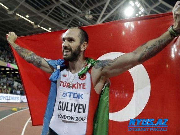 Azərbaycanlı atlet beynəlxalq yarışda birinci oldu