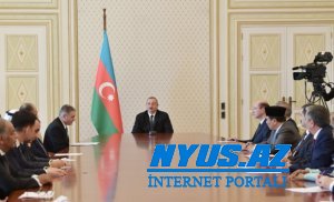 İlham Əliyev müsəlman ölkələrinin Azərbaycandakı səfirlərini qəbul edib