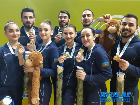Biz istədiyimizə nail olduq – qızıl medalı qazanan Azərbaycan gimnastları
