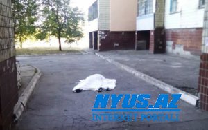 Gəncədə 17 yaşlı oğlan 9-cu mərtəbədən yıxılıb öldü