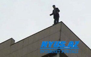 Bakıda intihara cəhdin qarşısı alındı