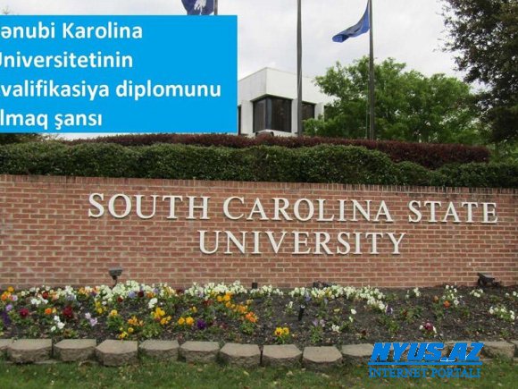 Azərbaycanda Cənubi Karolina Universitetinin kvalifikasiya diplomunu almaq mümkün olacaq