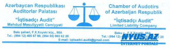 "KAMAL - TS" Məhdud Məsuliyyətli Cəmiyyətinin təsisçilərinə: